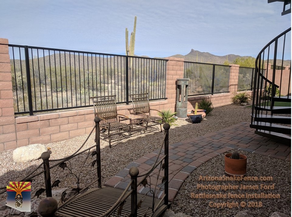 Arizona Snake Fence project